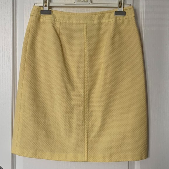 MAX & Co. Skirt in Butter Yellow (Size US 8/waist 29"/length 21.25") - Picture 2 of 5